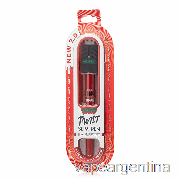 Rezuma Delgado Giro Pluma 2.0 Flex Temp Batería Rubí Rojo Vape Descartable
